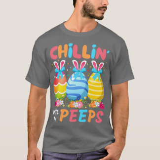 Mit meinen Leuten lustiger Osterhase T-Shirt