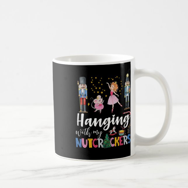 Mit meinen Nutcrackers Squad Weihnachtsballett Kaffeetasse (Rechts)