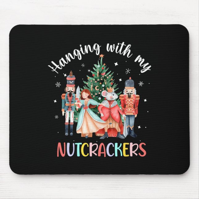 Mit meinen Nutcrackers Squad Weihnachtsballett Mousepad (Vorne)