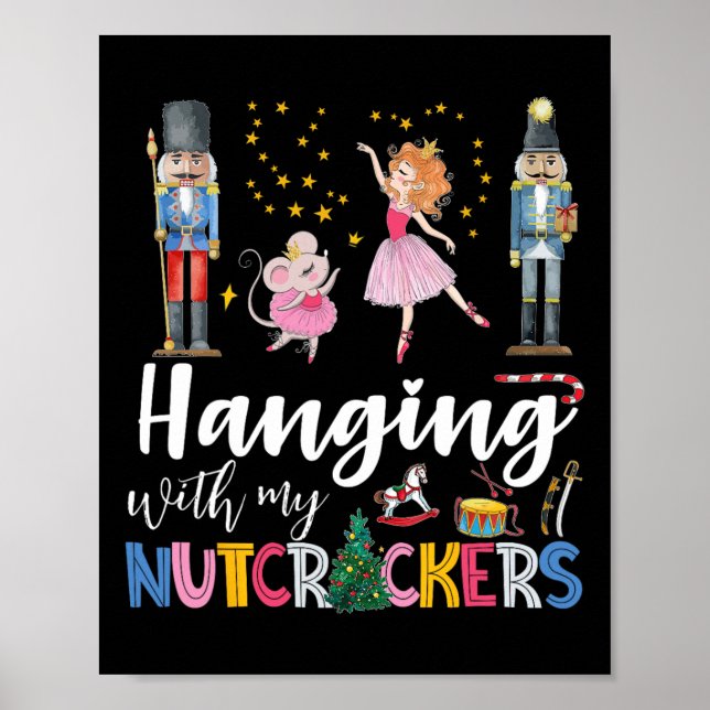 Mit meinen Nutcrackers Squad Weihnachtsballett Poster (Vorne)