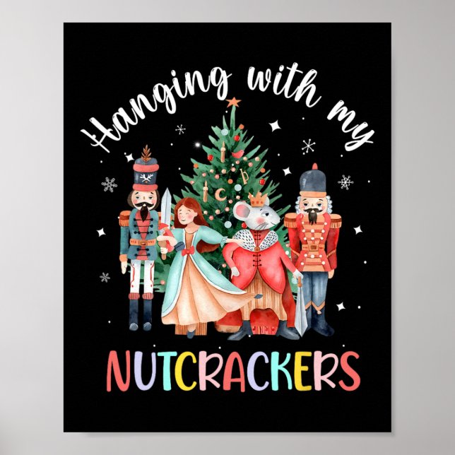 Mit meinen Nutcrackers Squad Weihnachtsballett Poster (Vorne)