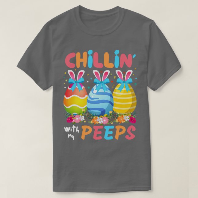 Mit meinen Pieps Funny Oaster Bunny T-Shirt (Design vorne)