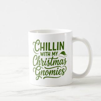 Mit meinen Weihnachts-Gnomen chillen - Personalisi Kaffeetasse
