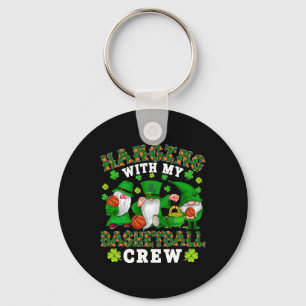 Mit meiner Basketball-Crew Drei Patrick's Da Schlüsselanhänger