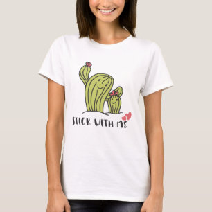 Mit meiner Kaktus-Liebe anhalten T-Shirt