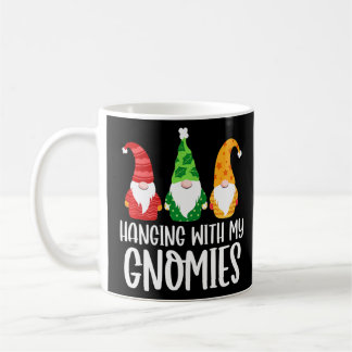 Mit meiner Weihnachtsfamilie in Gnomies vergleiche Kaffeetasse