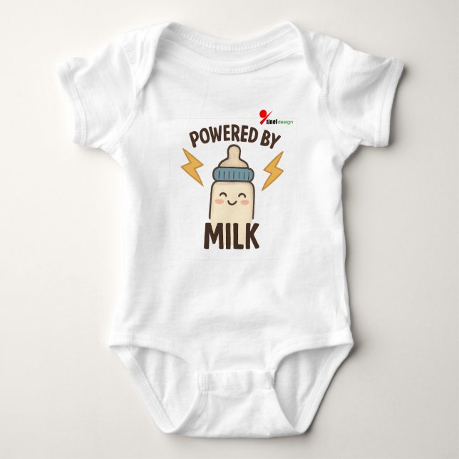 Mit Milch betrieben Baby Strampler (Vorderseite)