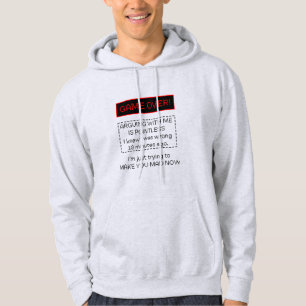 Mit mir zu streiten ist zwecklos hoodie