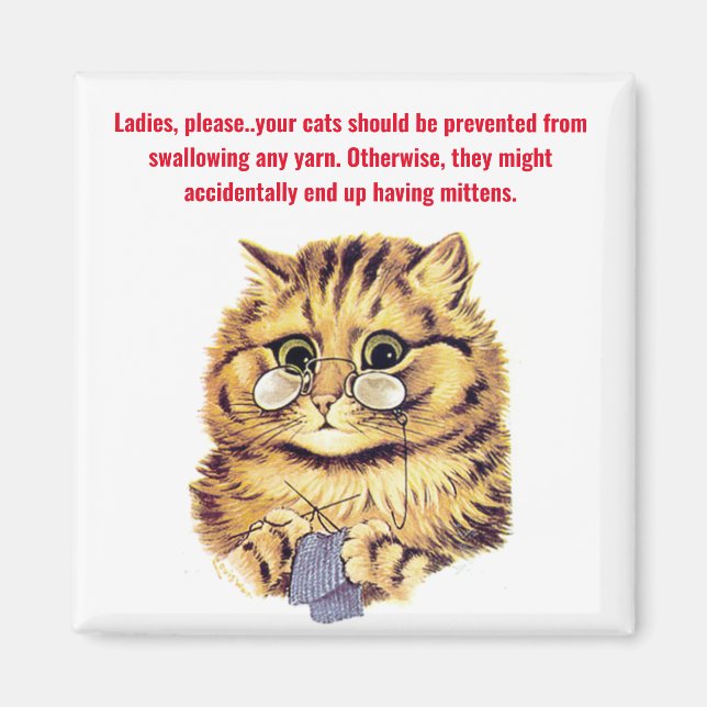 "mit Mitten" Magnet (Vorne)