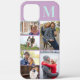 Mit Monogramm 6 Fotomaterial Lilac Minze Case-Mate iPhone Hülle (Back)