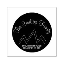 Mit Monogramm Anschrift des Gebirgskreises