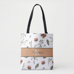 Mit Monogramm Aquarelltasche
