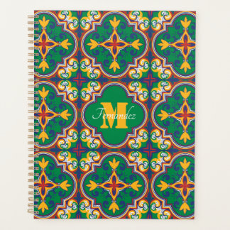 Mit Monogramm Azulejos, Muster aus Lissabon   Planer