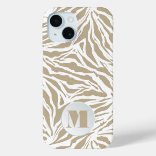 Mit Monogramm Beige Case-Mate iPhone Hülle