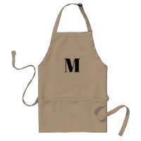 Mit Monogramm benutzerdefinierte erste Schwarz-wei