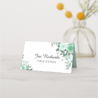 Mit Monogramm Blume im Grünen Hochzeit