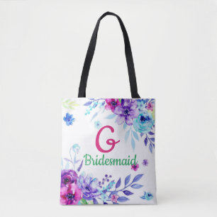 Mit Monogramm Blumenfeier