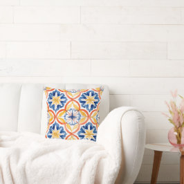 Mit Monogramm Boho Chic Accent Tile Kissen