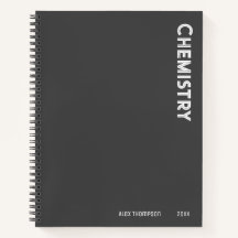 Mit Monogramm Chemie dunkelgrau