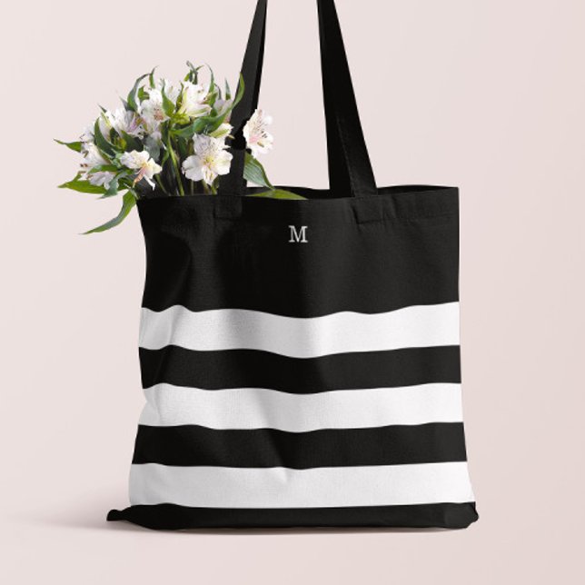 Mit Monogramm | Chic Stripes (Von Creator hochgeladen)