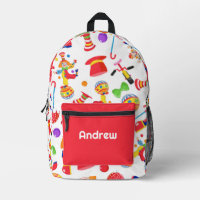 Mit Monogramm Circus-Rucksack