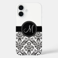 Mit Monogramm Damask