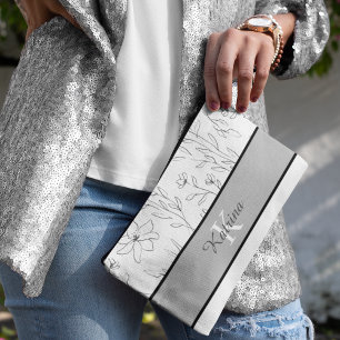 Mit Monogramm Druckknopf Nähtasche Zubehörtasche