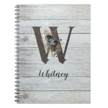 Mit Monogramm Elegante Moderne Goth Black Rose W