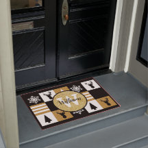 Mit Monogramm Feiertags-Glitzer