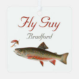 Mit Monogramm Fischer Fischen Köhler Ornament Aus Metall