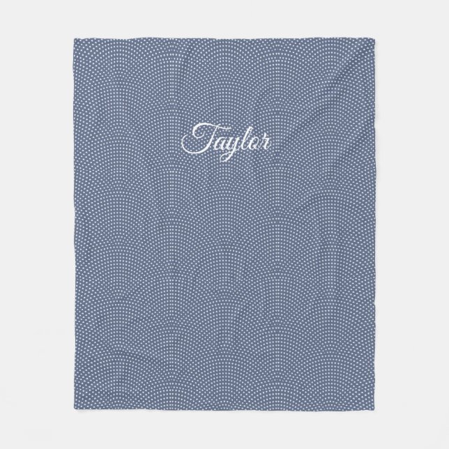 Mit Monogramm Fleece Blanket (Vorderseite)