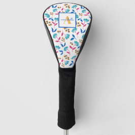 Mit Monogramm Folkloremuster Golf Headcover