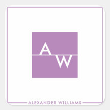 Mit Monogramm Formular