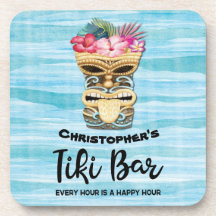 Mit Monogramm Funny Beach Tiki Bar Party