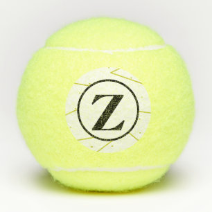 Mit Monogramm geometrische Penn-Tennisbälle Tennisbälle