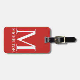 Mit Monogramm Gepäckanhänger