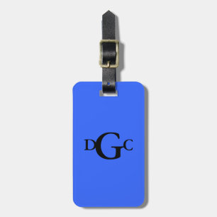 Mit Monogramm Gepäckträger Gepäckanhänger