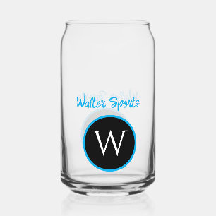 Mit Monogramm Geschäft oder personalisiertes Glas