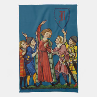 Mit Monogramm Geschirrtuch