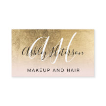 mit Monogramm Goldfolie rosa Drehbuch