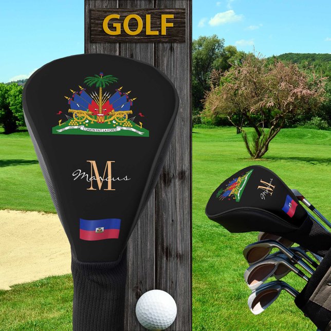 Mit Monogramm Golf Clubs für Haiti und Haitianer F Golf Headcover (Von Creator hochgeladen)