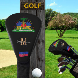 Mit Monogramm Golf Clubs für Haiti und Haitianer F Headcover