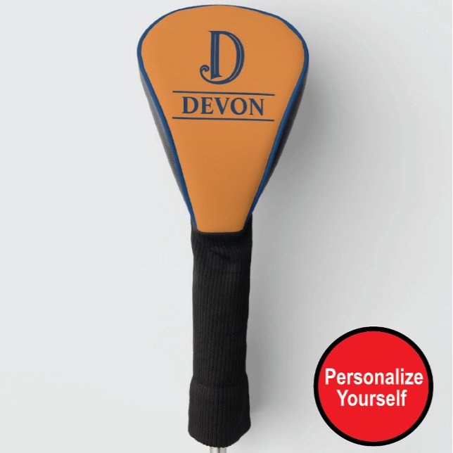 Mit Monogramm Golf Head Cover Headcover (Von Creator hochgeladen)