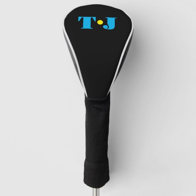 Mit Monogramm Golf Headcover (Vorderseite)