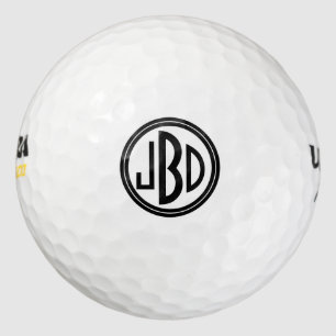 Mit Monogramm Golfplätze Golfball