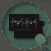 Mit Monogramm, grau und schwarz