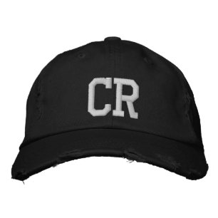 MIT MONOGRAMM HATS BESTICKTE BASEBALLKAPPE