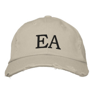 MIT MONOGRAMM HATS BESTICKTE BASEBALLKAPPE