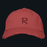 MIT MONOGRAMM HATS BESTICKTE BASEBALLKAPPE<br><div class="desc">Stilvoll und raffiniert. Um eigene Initialen hinzuzufügen,  klicken Sie einfach auf Anpassen. Löschen Sie den Text und geben Sie Ihre eigenen Initialen ein.</div>