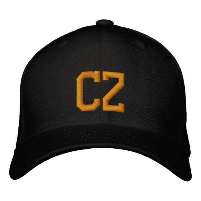 MIT MONOGRAMM HATS BESTICKTE BASEBALLKAPPE (Vorderseite)